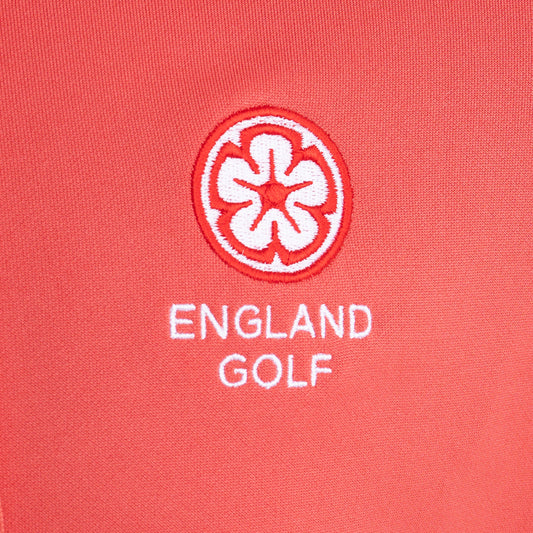England Golf FJ Lightweight Hoodie, Red