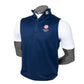 England Golf FJ Half-Zip Performance Vest, Navy