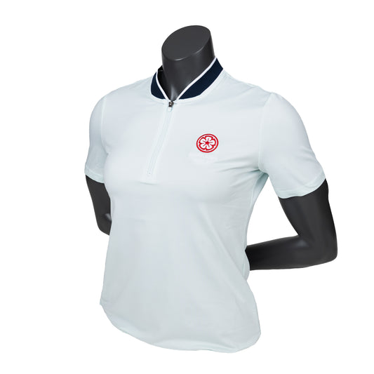England Golf FJ Women's Zip Blade Polo
