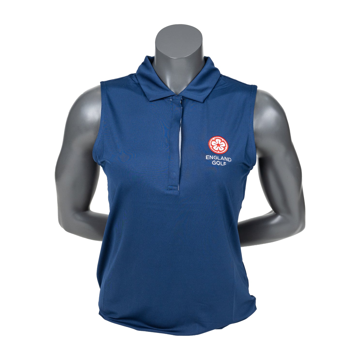 England Golf FJ Women's Sleeveless Lisle, Navy