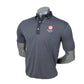 England Golf FJ Star Geo Jacquard Polo, Black