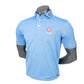 England Golf FJ Performance Polo, Coastal Blue