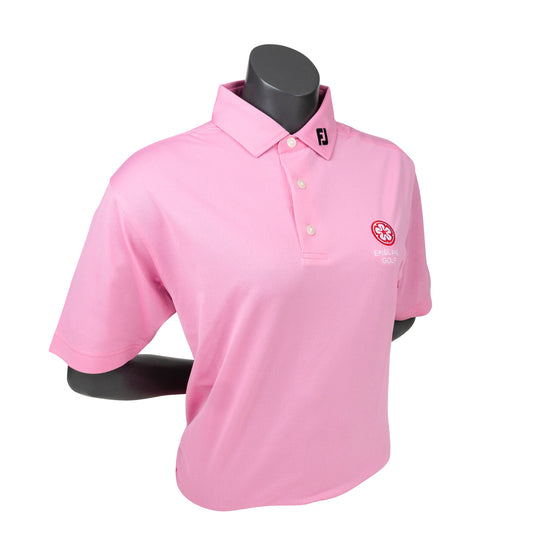 England Golf FJ Performance Polo, Pink