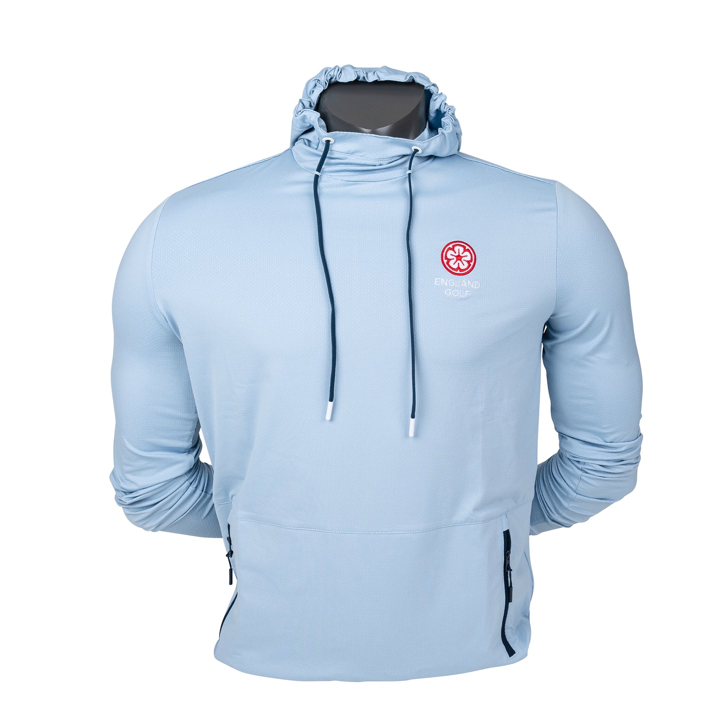 England Golf FJ Tempo Hoodie, Chambray