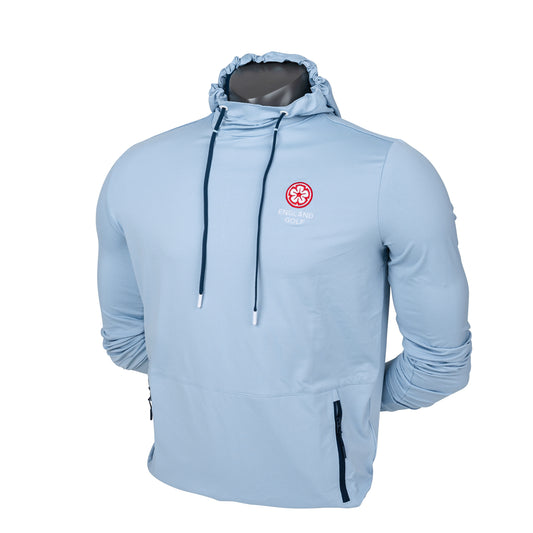 England Golf FJ Tempo Hoodie, Chambray