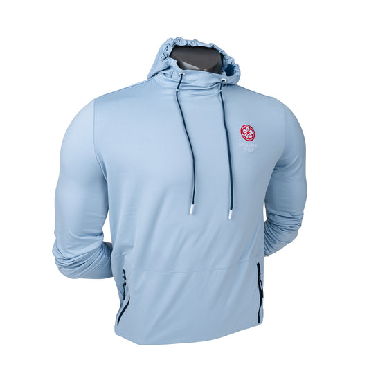 England Golf FJ Tempo Hoodie, Chambray