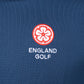 England Golf FJ Sleeve Stripe Pique Polo, Navy
